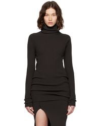 Rick Owens - Concordians Ribbed Knit Tube Turtleneck - Lyst