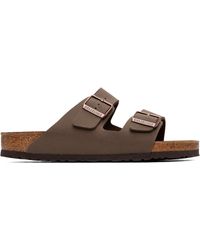 Birkenstock - Regular Arizona Birkibuc Sandals - Lyst