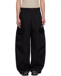 Simone Rocha - Balloon Knee Pleat Cargo Pants - Lyst