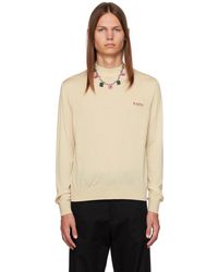 Marni - ロゴ刺繍 セーター - Lyst
