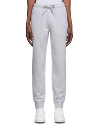 Lacoste Gray Cotton Lounge Pants
