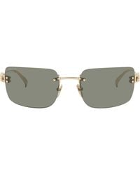 Gucci - Block Bending Sunglasses - Lyst