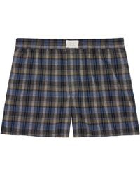 ERL - Plaid Boxer Shorts - Lyst