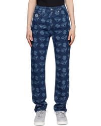 BBCICECREAM - ブルー Diamond & Dollars ジーンズ - Lyst