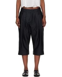 KENZO - Paris Tailored Cropped Pleated Trousers - Lyst