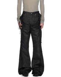 Rick Owens - Temple Slivered Bootcut Jeans - Lyst