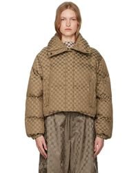 MISBHV - Jacquard Monogram Puffer Jacket - Lyst