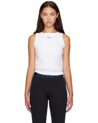 Off-White c/o Virgil Abloh - 'Off' Stamp Round Tank Top - Lyst