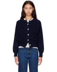 &Daughter - Ada Crewneck Cardigan - Lyst