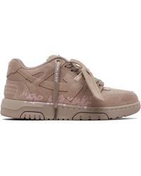 Off-White c/o Virgil Abloh - Out Of Office For Walking Suede Sneakers - Lyst