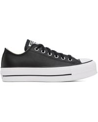 Converse - Black Chuck Taylor All Star Sneakers - Lyst