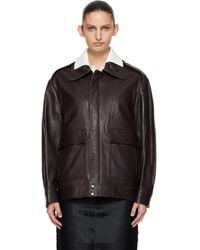 Nour Hammour - Drey 'The It Girl' Leather Jacket - Lyst