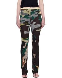 OTTOLINGER - Camo Mesh Lounge Pants - Lyst