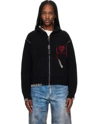 ANDERSSON BELL - Heart Logo Zip-Up Hoodie - Lyst