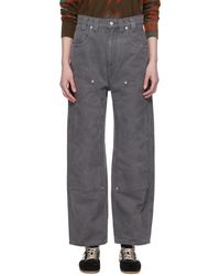Eckhaus Latta - Double Knee Baggy Jeans - Lyst