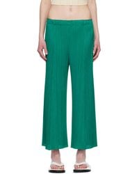 Pleats Please Issey Miyake - Monthly Colors November Trousers - Lyst