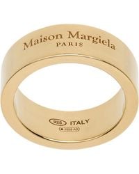 Maison Margiela - Logo Reference Ring - Lyst