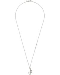 Emanuele Bicocchi - Pin & Cross Pendant Necklace - Lyst