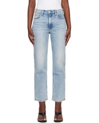 Rag & Bone - Harlow Ankle Straight Jeans - Lyst