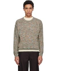 Paul Smith - 'Signature Stripe' Knitted Cotton Sweater - Lyst