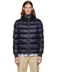 Parajumpers Booker Jacket Navy in Blue for Men | Lyst