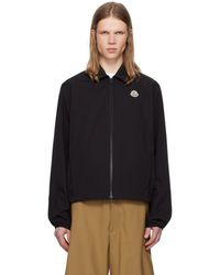 Moncler - Blouson Evandro Noir - Lyst