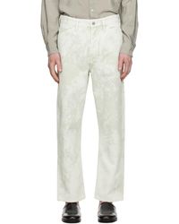 Lemaire - Curved 5 Pocket Jeans - Lyst