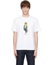 Maison Kitsuné - Weekend Fox Comfort T-Shirt - Lyst
