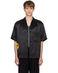 Song For The Mute - Flower Short Sleeve Box Shirt - Lyst