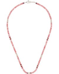 Isabel Marant - Pink Perfectly Man Necklace - Lyst