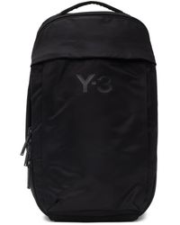 Y-3 Black Logo Backpack