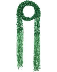 Dries Van Noten - Embroidered Necklace Scarf - Lyst