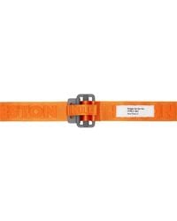 Heron Preston - Orange Tapebelt Classic Belt - Lyst
