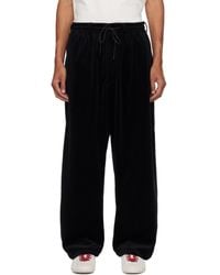 Y-3 - Velvet Corduroy Tapered Lounge Pants - Lyst