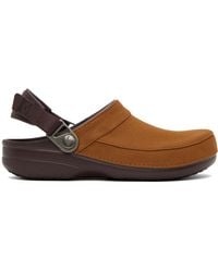 Crocs™ - Brown & Tan Museum Of Peace & Quiet Edition Classic Clogs - Lyst