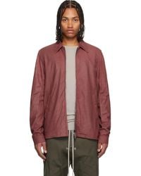 Rick Owens - Concordians Brad Leather Jacket - Lyst