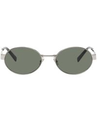 Saint Laurent - Silver Sl 692 Sunglasses - Lyst