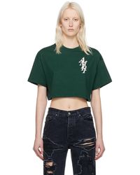 Amiri - Green Stack T-shirt - Lyst