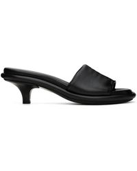 Marsèll - Black Spilla Heeled Sandals - Lyst