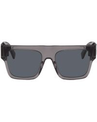 Falabella Pin Flat Brow Sunglasses in Black - Stella Mc Cartney