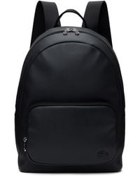 Lacoste - Faux-Leather Backpack - Lyst