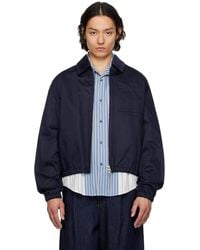 Ami Paris - Cotton Ami De Coeur Zipped Jacket - Lyst