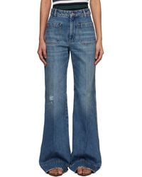 Victoria Beckham - Alina Jeans - Lyst