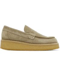 Maison Margiela - Suede Loafers - Lyst