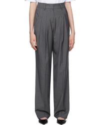 Frankie Shop - グレー Gelso タックパンツ - Lyst