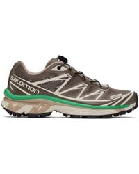 Salomon - Taupe Xt-6 Mindful Sneakers - Lyst