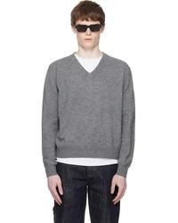 Entire studios - Knit V Neck Sweater - Lyst
