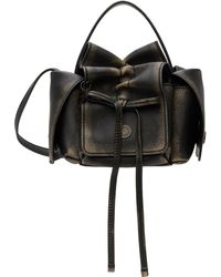 Acne Studios - Mini Sac Brun À Poches - Lyst
