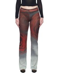 Jean Paul Gaultier - 'The Blurry Roses' Lounge Pants - Lyst