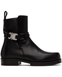 1017 ALYX 9SM - Black Low Buckle Boots - Lyst